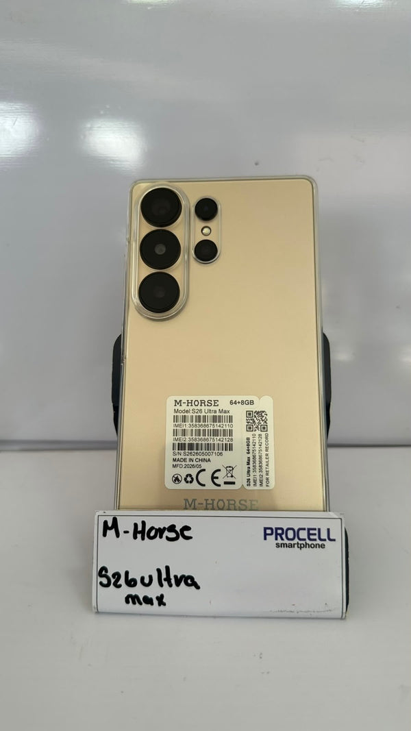 M-Horse S26 Ultra Max — vista trasera